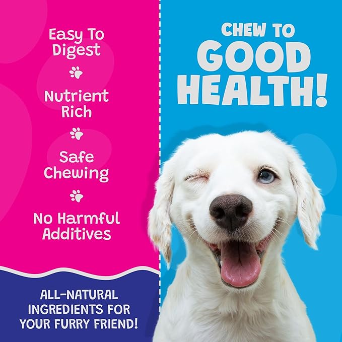 Coconut Doggie Chews - Premium, All Natural Coconut Pet Treats - Healthy Puppy & Vitamin Rich Rawhide Free Chews