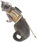 Tactical Kitty Harness and Leash for Walking Escape Proof, Adjustable Kitty Walking Jackets, Padded Stylish Kitty Vest, Khaki, X-Small