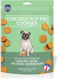 Chicken Pot Pie Cookies|Lactose Free - Soy Free - Gluten Free - Wheat Free | USA Made | for All Breeds | 14 oz of All Natural, Baked, Crunchy Goodness