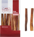 GigaBite Bully Sticks for Dogs All Natural Beef Pizzle Dog Chews, Odor & Rawhide Free Dog Treats, Long Lasting High Protein Chews Digestible Dental Dog Treat - Sticks (Half-cut 6"), Pack of 10