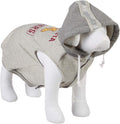 Littlearth NCAA Unisex NCAA Pet Hooded Crewneck with Team Logo and Name