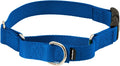 PetSafe Adjustable Martingale Collar - Improves Leash Manners - Escape Prevention - Gentle Behavior Training - Durable Nylon - Alternative to Choke Collar - Petite 3/8" - Royal Blue