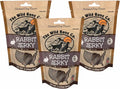 The Wild Bone Company Rabbit Jerky Dog Treats | Natural High Protein Chewy Training Bits | Made in The USA, 2.25 Ounces (Pack of 3)