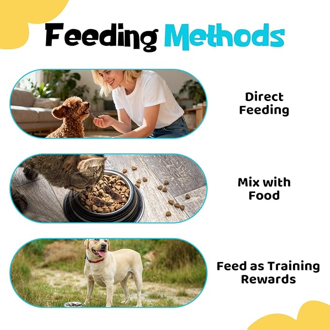 Freeze Dried Quail Treats for Dogs & Cats – Single Ingredient, High Protein Dog Treats, Grain Free, Easy Digestion, Healthy Training Rewards for Dogs & Cats, 3 oz