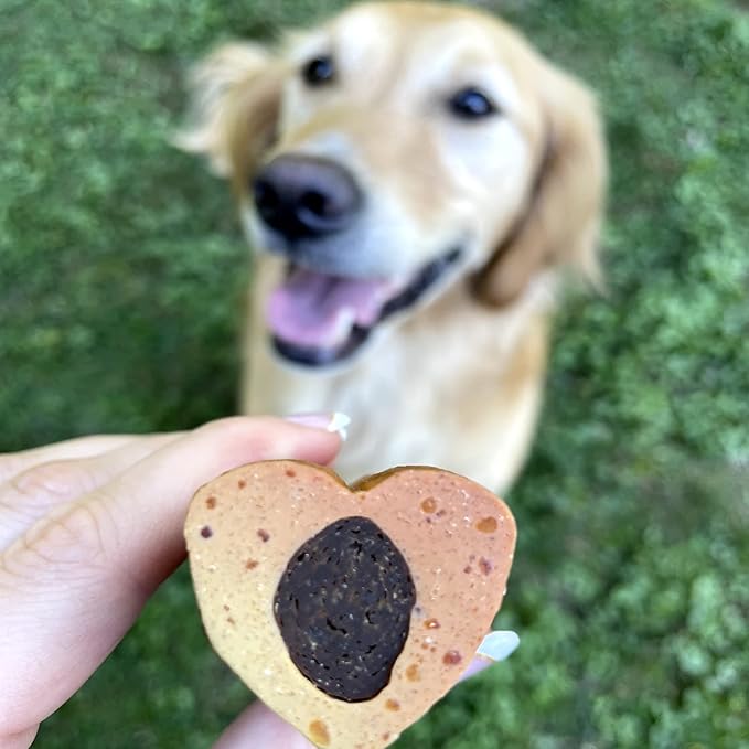 Best Bully Sticks Love Bones - 20 Count (Pack of 1) | Heart-Shaped Chicken Chews for Dogs | Rawhide-Free Dog Treats | High Protein | Easy to Digest | Chew Sticks for Small, Medium, Large, Puppy