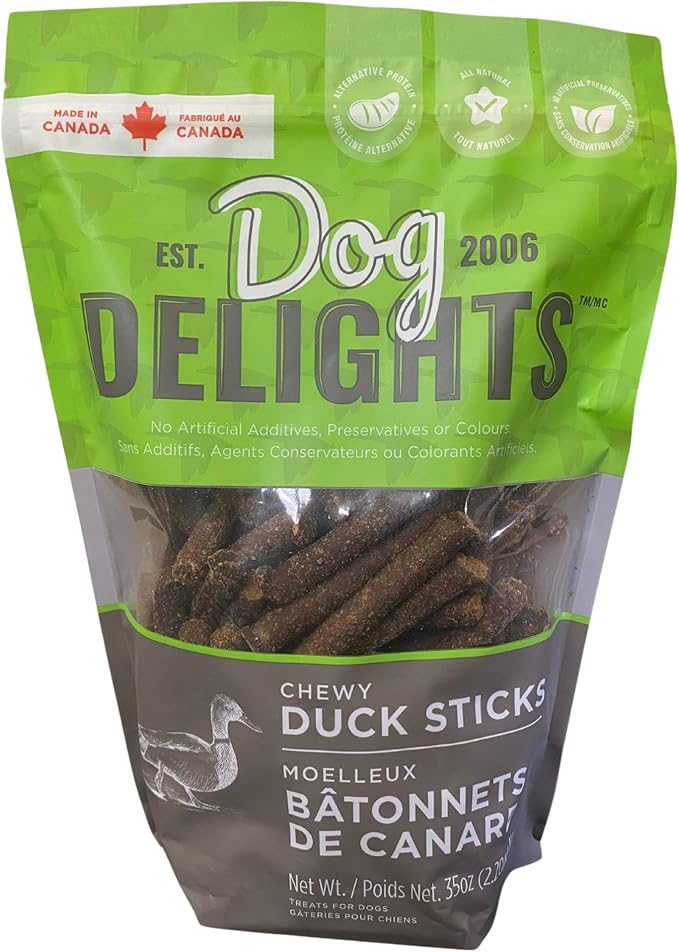 Chewy Ducks Sticks by Dog Delights