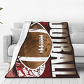 Football Blanket Sprots Gifts Throw Blankets Fleece Flannel Blanket Plush Bedding Football Stuff Room Decor Gift for Boys Girls Men Women Teens for Couch Sofa Bed 60"X50"