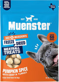 Muenster Freeze Dried Pumpkin Meatball Dog Treats 4 oz - Grain Free, Made in USA