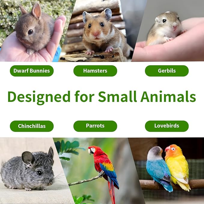 50 Pcs Disposable Palm Leaf Bowls 4 inch Bowl for Rabbits, Compostable Like Bamboo Bowls Disposable Bowl Bunny Chew Toys Chewable Dish for Rabbits,Bunnies,Hamsters,Parrot