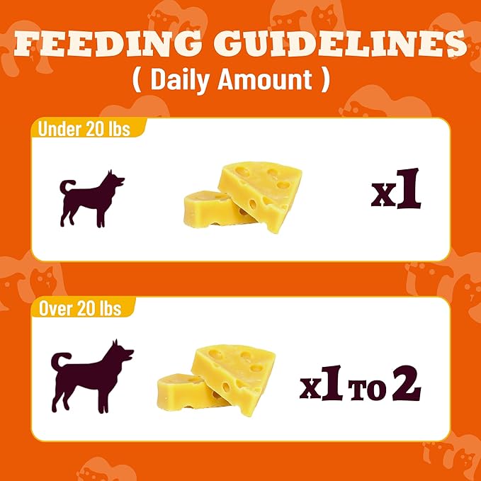 14.1oz Pumpkin Cheese Dog Treats - High-Protein Cheese Treats for Digestive Health & Calcium Support - Natural Chewy Puppy Training Snacks
