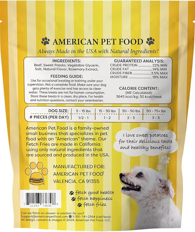 Beef and Sweet Potato Dog Treats, Soft Chicken Jerky for Small and Large Breeds, Naturally Healthy, Made in The USA (16 oz)