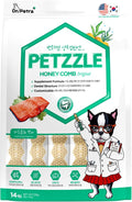 PETZZLE Honeycomb Original Dog Dental Chews, Treats, Dog Teeth Cleaning, Dental Care Snacks - Total Health & Dental Care (Hydrolyzed Salmon Flavor), 14 Treats (4.45 oz.)