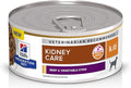 Hill's Prescription Diet k/d Kidney Care Wet Dog Food, Beef & Vegetable Stew, 5.5 oz. Cans, 24-Pack