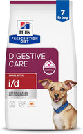 Hill's Prescription Diet i/d Digestive Care Small Bites Dry Dog Food, Chicken, 7 lb. Bag