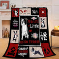 Boston Terrier Blanket Boston Terrier Gifts Throw Blankets Fleece Flannel Blanket Plush Lightweight Blanket Dog Stuff Gift for Couch Sofa Bed for Women Girls 50"X40"