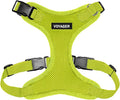 Voyager Step-in Pet Harness - All Weather Mesh, Adjustable Step in Harness for Cats and Dogs by Best Pet Supplies - Lime Green, M
