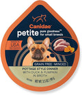 Canidae Pure Petite Premium Wet Dog Food for Small Breeds, Minced with Duck & Pumpkin, 3.5 oz, (Case of 12) Grain Free