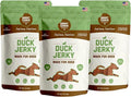 Smart Cookie Duck Jerky Dog Treats with Flax Seed, Omega Oils- Hypoallergenic Strips for Dogs and Puppies with Allergies, Sensitive Stomachs - Dehydrated, Grain Free, Made in USA - 3oz Bag, Pack of 3