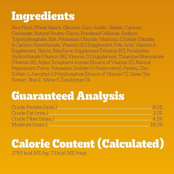 Pedigree Dentastix Dog Dental Treats, Large Breed Dog Treats, Fresh Flavor, 1.87 lb. Bag (36 Treats Total)