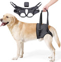 JOHNBOLIN Dog Lift Harness, Dog Sling with Padded, Hind Leg Support to Help Rehabilitate, Helps Senior, Injured, Disabled and After ACL Surgery Dogs (Dark Gray, Medium)