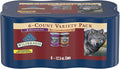 Blue Buffalo Wilderness Beef and Chicken Grill and Wolf Creek Stew Hearty Beef in Gravy Adult Dog Wet Food, 12.5 oz. Cans, 6 Count Variety Pack
