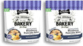 Three Dog Bakery Blueberry Pancake Bites,Treats with Real Blueberries & Vanilla,Mess-Free Snacks & Training Cookies for Dogs-& Puppies,Human-Inspired,(Pack of 2)