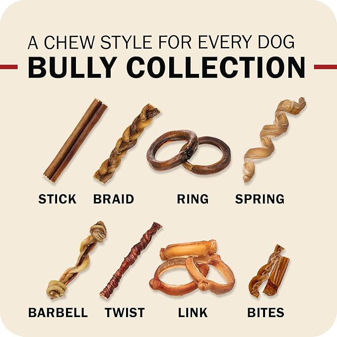 Redbarn Pet Products Bully Springs for Dogs, Pack of 25