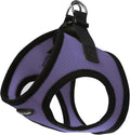Bark Appeal Lavender Step-in Dog Harness for Large to Extra Large Sized Pets – Updated Sizing, Re-Measuring is Essential – Soft Vest Harness – Anti-Choke with Adjustable Strap & Heavy Duty Clip – XL