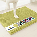 Muddy Mat® | Super Absorbent Door Mat Indoor, Microfiber Quick Dry Chenille Entryway Rug, Non-Slip Front Door Mat, Indoor Mats for Entryway, Machine Washable Pet Rug, Yellow 18"x28"