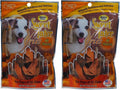 Carolina Prime Pet 45031 Sweet Tater Fries Treat for Dogs (1 Pouch), One Size,Brown (Pack of 2)