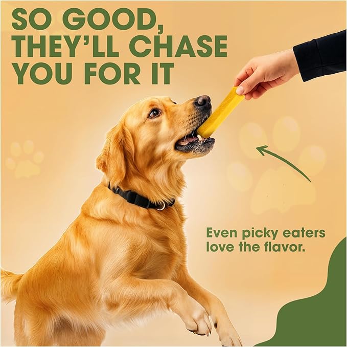 peaksNpaws Yak Cheese Himalayan Dog Chews, High Protein, Natural Dog Treats Small Dogs, Lactose Free Chew Sticks for Aggressive Chewers, Long Lasting Pet Treat for Dogs Under 15 lbs, 9 Small Chews