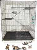 X-Large 3-Levels Tight Wire Spacing Guinea Pig Hamster Rodent Degu Dagus Ferret Chinchilla Sugar Glider Squirrel Rat Mice Rabbit Cat Critter Cage