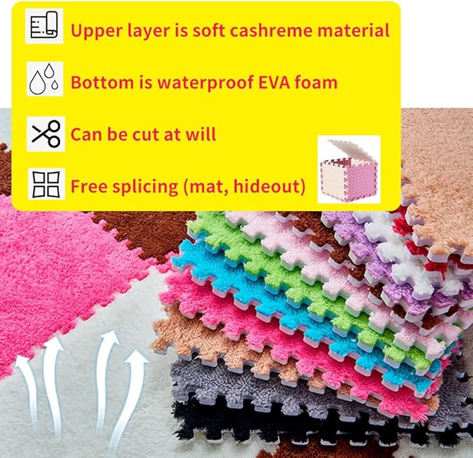 10Pcs 11” x 11” Guinea Pig Pads Washable, Reusable Guinea Pig Fleece Cage Liners, Soft Warm Rabbit Sleep Mat Blanket Bed (White)