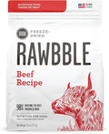 BIXBI Liberty Freeze-Dried Dog Food Topper & Treats, Beef – 98% Meat & Organs, No Refrigeration – USA Made, 26 oz