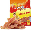 Jungle Calling 1.33lb Jerky Dog Treats Made with Real Chicken Breast, Natural High Protein Healthy Snacks for Medium/Large Breed Dogs,Slow Roasted Chewy Training Treat