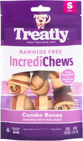 IncrediChews Bone w/Duck Meat Wrap Dog Chew Treats - 6 Count/1 Pack