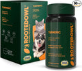 Rooted Owl Turmeric - Turmeric Supplement for Dogs and Cats - with Curcumin, Piperine and Vitamin C for Anti-Inflammatory Relief - 60/ct