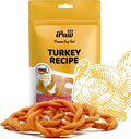 iPaw Turkey Dog Treats, All Natural Human Grade Dog Treat, Suitable for Training chew, Hypoallergenic, Rawhide Alternative, Ring (Sweet Potato)