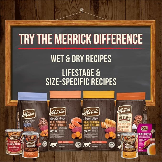 Merrick Power Bites Natural Soft And Chewy Real Meat Dog Treats, Grain Free Snack, Real Turducken Recipe - 6 oz. Bag