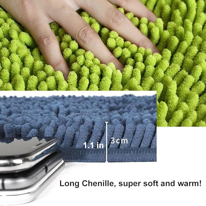 Oncpcare Fleece Cage Liners for Small Animals, Guinea Pig Pads Fleece, Warm Plush Pet Rabbit Bed for Cage Indoor