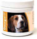 Healthy Breeds American English Coonhound Omega HP Fatty Acid Skin and Coat Support Soft Chews 60 Count