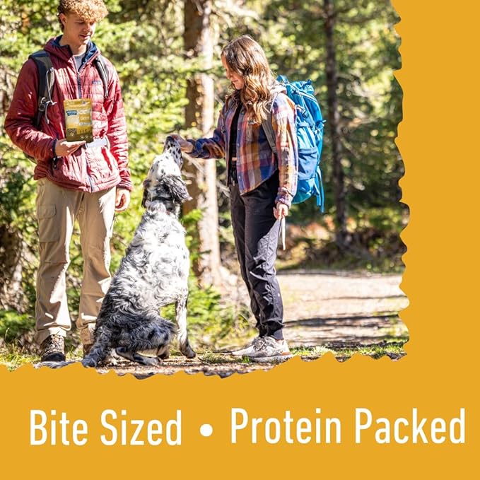 MONTANA DOG FOOD CO. Freeze-Dried Chicken Breast Dog Treats (Trail Snacks) – 100% All- Natural Freeze Dried Dog Treats, Single Ingredient, High Protein, Grain-Free, Made in USA – 3 oz Bag
