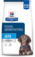 Hill's Prescription Diet d/d Food Sensitivities Dry Dog Food, Potato & Venison, 17.6 lb. Bag