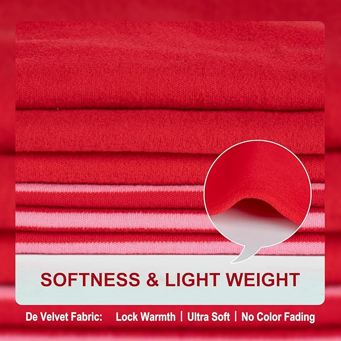 KYEESE 2Pack Dog Sweater Warm Lightweight Dogs Clothes Stretchy Dog Outfit for Small Dogs Boy Girl Soft Pets Fleece Sweater Turtleneck Pet Coat Comfy Sleeveless Doggie Sweatshirt Red,XL