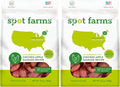 spot farms Chicken Apple Sausage Healthy All Natural Dog Treats Human Grade Made in USA 12.5 oz (Pack of 2)