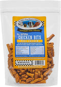Chicken Bits Grain Free Natural Dog Treats for Small to Large Breed - Low Calorie for Training - High Value, Human Grade Meat, Healthy Dog Treats for Medium & Large Dogs (8oz)