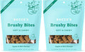 Bocce's Bakery Dailies Brushy Bites Dog Treats for Wellness Support,Wheat-Free Dog Treats,Made with Real Ingredients,Baked in The USA,All-Natural Soft & Chewy,Apple & Mint Recipe,6 oz,(Pack of 2)