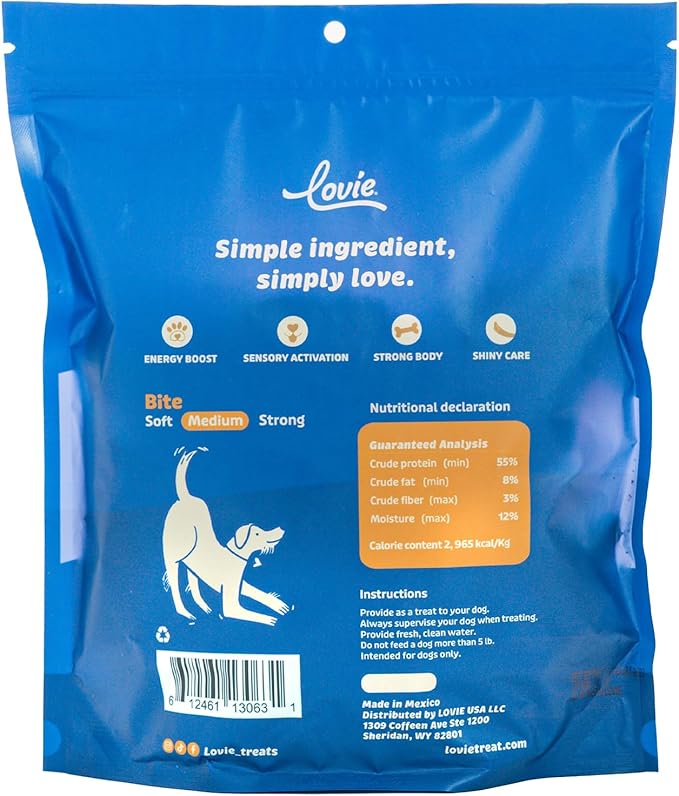 Lovie Treats Dried Liver Dog Treats | Air Dried Beef Liver for Dogs | Dehydrated Liver Treats for Dogs | Single Ingredient | Grain Free | All Breeds