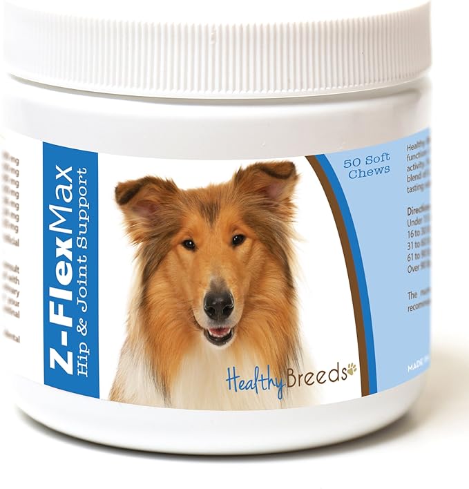 Healthy Breeds Collie Z-Flex Max Hip and Joint Soft Chews 50 Count