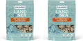 Icelandic+ Land & Sea Wild Caught Cod Skin & Freeze-Dried Turkey - 2.4oz Bag, Dog Treat & Food Topper, 2 Ingredients, No Preservatives, All Natural (Pack of 2)